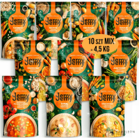 JEMY JEMY ZUPY TRADYCYJNE gotowe danie zupa ZESTAW 10sztuk MIX SMAKÓW 4,5KG
